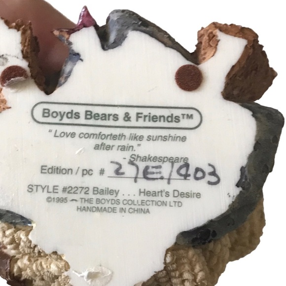 Boyd’s Bears & Friends Figurine - Picture 4 of 4